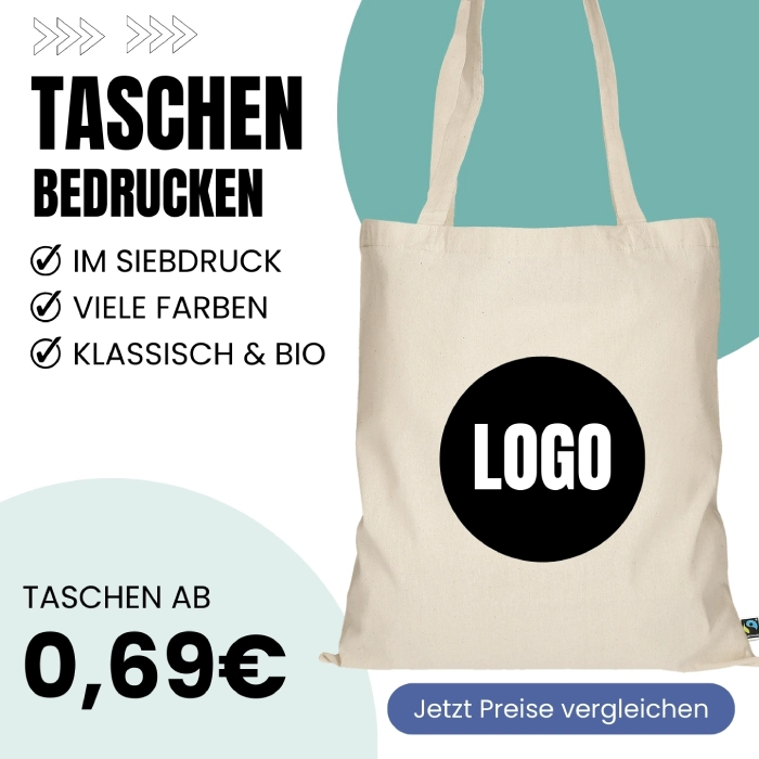Taschen bedrucken lassen