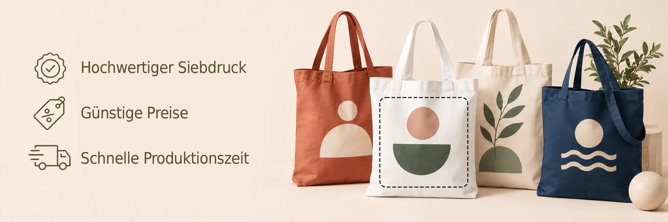 Taschen bedrucken lassen