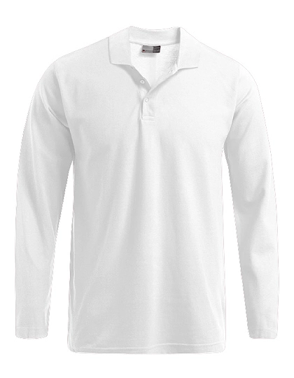 Men Heavy Polo Longsleeve bedrucken lassen
